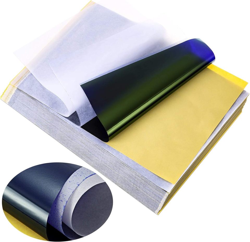 Hadiyah Factory Diy Tattoo Transfer Paper A4 Size 100pcs/bag Tattoo Thermal Stencil Paper Tattoo Supply