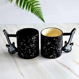 Tùy Chỉnh In Đen Thay Đổi Màu Sắc Cốc Ma Thuật Cốc Cà Phê Cốc Sứ Espresso Cốc Gốm - Product Image 5