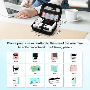 Phomemo Label Printer Storage Bag M110 M200 M220 M221 Portable Protective <b>Case</b> - Product Image 2