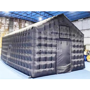 Tùy chỉnh <span class=keywords><strong>Inflatable</strong></span> di động bên nhà Disco Lều <span class=keywords><strong>Inflatable</strong></span> hộp đêm <span class=keywords><strong>LED</strong></span> ánh sáng <span class=keywords><strong>Inflatable</strong></span> không thấm nước Cube Lều đám cưới - Product Image 2