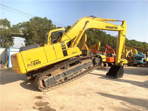 Used Komatsu PC200 Excavator 20 <b>Ton</b> Komatsu Excavator PC200-6 PC200-7 PC200-<b>8</b> - Product Image 6