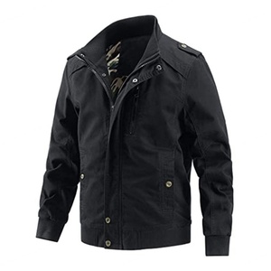 เสื้อแจ็คเก็ตกันหนาวบุซับในพร้อมซิปแบบเต็มตัวสำหรับผู้ชาย พิมพ์โลโก้ได้ตามต้องการ เหมาะสำหรับทุกสภาพอากาศ - Product Image 3