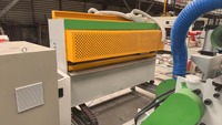 Utilisé d'occasion pvc bois plastique wpc pcb polyuréthane mousse panneau extrusion plastique machine de fabrication ligne de production