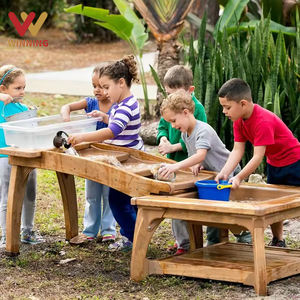 Juego de muebles modernos Montessori para niños, jardín de infantes, cascada de agua corriente al aire libre, centro de juegos, juguete sensorial, escuela, Hotel - Product Image 1