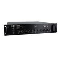 Amplificateur de mélangeur d'adresses publiques audio numérique OBT-6350 avec MP3/Tuner 8Ohm Impédance Metal Shell