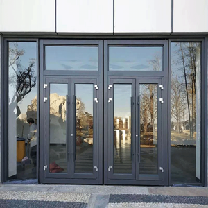 Vente directe du fabricant, <span class=keywords><strong>porte</strong></span> coulissante commerciale robuste pour balcon et cour, <span class=keywords><strong>porte</strong></span> coulissante en aluminium à double vitrage - Product Image 5