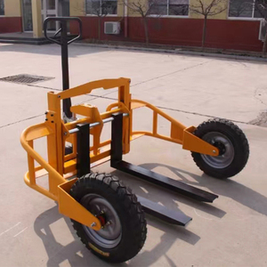 <span class=keywords><strong>Transpalette</strong></span> manuel hydraulique tout-terrain à grandes roues de 1,2 tonne pour extérieur - Product Image 5