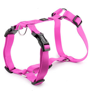 Penjualan laris tali kekang anjing nilon tipe H tali kekang dapat diatur perlengkapan lari hewan peliharaan sejuk langsung Harness hewan peliharaan - Product Image 3