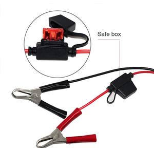 Metall Haar Abzeichen Rollen clip Adapter sae Kabel Matte Bows Bunnings Test kabel Einstellbare Hochleistungs-Krokodil klemmen Kabel - Product Image 2