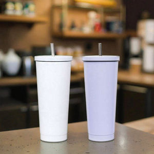 Tasses à café en acier inoxydable et plastique en gros, capacité 16oz (1000ml), couleurs personnalisées, style américain, pour extérieur et maison, Vietnam - Product Image 1