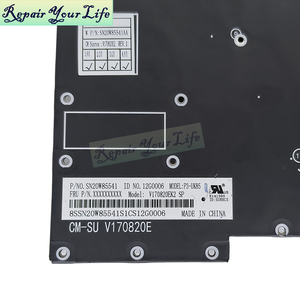 SP español con Teclado retroiluminado para portátil Lenovo <span class=keywords><strong>Thinkpad</strong></span> X1 Extreme 3rd Gen T14s Gen1 P1 Gen 3 T490S T495S SN20W85541 - Product Image 6
