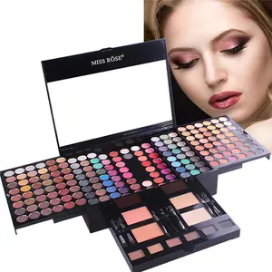 Miss Rose Cosmetica 180 Kleuren Matte Glitter Oogschaduw Palet Poeder Oogmake-Up Professionele Oogschaduw Make-Up Kit