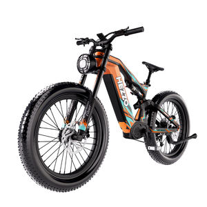 HEZZO 450W 52V 21Ah 25km/h 70-90km 160NM 26 pouces Moteur central 6 vitesses Pliable Étanche Fibre de carbone Contrôle par application Moto - Product Image 3