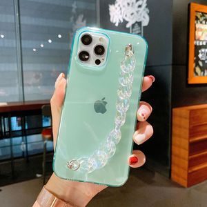 Fundas de teléfono bonitas de TPU suave, de alta calidad, estilo coreano, con cordón de cadena transparente de plástico, <span class=keywords><strong>2022</strong></span> - Product Image 6