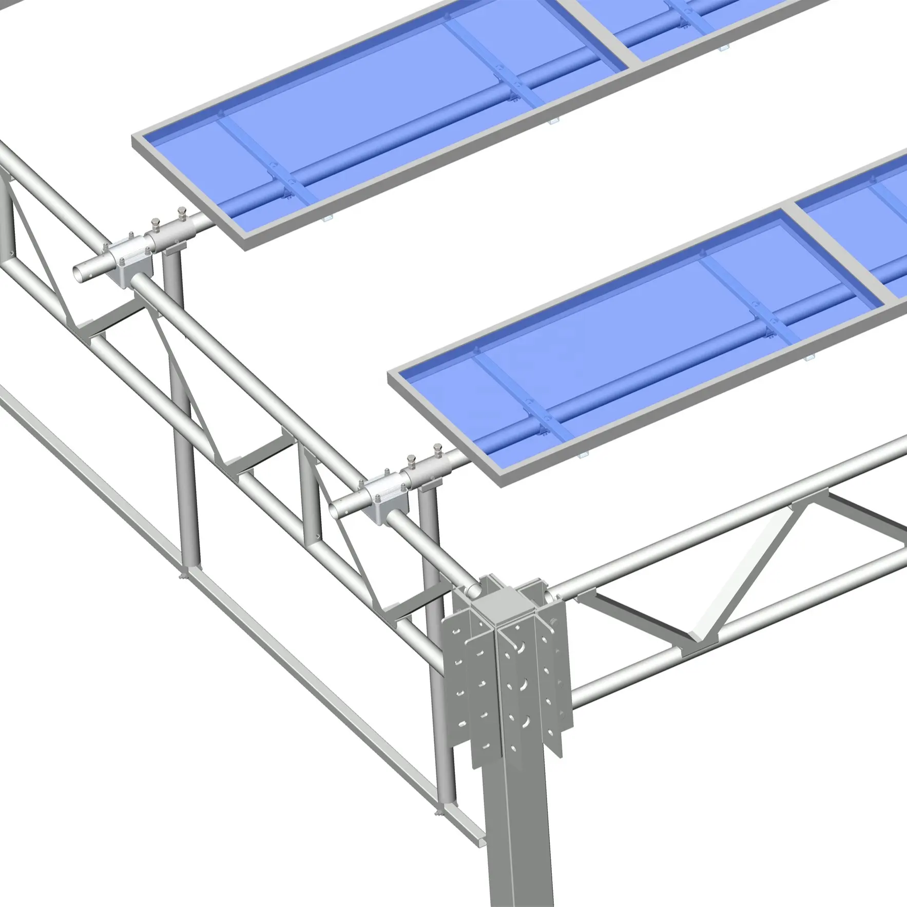 SGS ha approvato pannello solare parco fattoria struttura solare kit di montaggio produttore