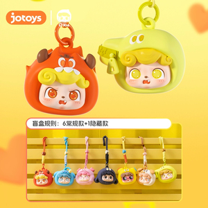 Auténtico JOTOYS Q. KID Monstruos emocionales Bolsas para auriculares Caja ciega Juguete de moda Diseño aleatorio Acción Anime Lindo bebé Regalo de cumpleaños - Product Image 2