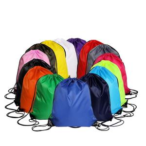 Original Factory Customized Polyester Foldable Drawstring <b>Bag</b> Recycled Waterproof 210D Anti-Theft <b>Sport</b> Promotion Fashion Design - Product Image 1