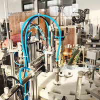 Machine automatique de remplissage et de bouchage de parfums, ligne d'embouteillage de cosmétiques et de parfums, remplisseur sous vide haute précision 15-200 ml