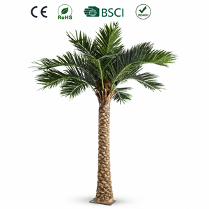 Palmier artificiel géant de 6 m, résistant aux UV, avec base robuste pour extérieur, plage et club - Product Image 2
