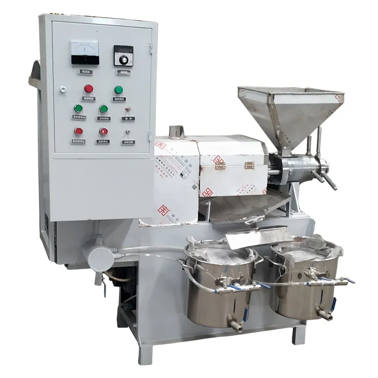 100-150 kg/std Kokosöl, das Maschine Kokosnuss-Ölpresse-Maschine Copra-Öl-Press-Maschinerie herstellt