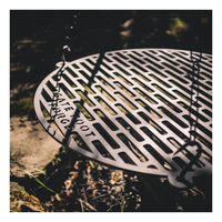 Grille de barbecue en acier inoxydable avec sacs à charbon de bois Bâtonnets en silicone pour usage domestique Grille de four pour four de cuisine