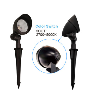 Projecteur LED paysager basse tension homologué ETL 12V 24V 5CCT <span class=keywords><strong>IP65</strong></span> pour extérieur, jardin, cour, éclairage paysager - Product Image 3