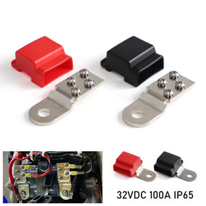 Bornes de batterie Blue Ocean 36V 100A rouge noir en acier inoxydable pour accessoires électriques de camping-car et de yacht - Product Image 2