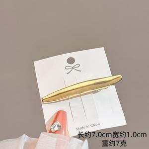 กิ๊บติดผมรูปปากเป็ดสุดหรู ทำด้วยมือจากโลหะ เครื่องประดับแฟชั่นสำหรับผู้หญิงและเด็กผู้หญิง - Product Image 5