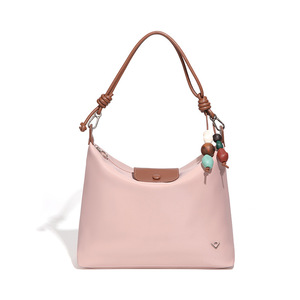 Sac à main personnalisable en nylon imperméable, fait main, style dumpling, pour femme, à porter à l'épaule ou en bandoulière - Product Image 3