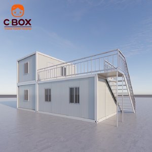 ร้านค้าสำเร็จรูปหรูหราเป็นมิตรกับสิ่งแวดล้อม Cbox บาร์แบบโมดูล ร้านสะดวกซื้อเคลื่อนที่ บ้านคอนเทนเนอร์แบบถอดประกอบได้ - Product Image 5