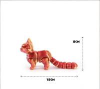 Figuras y Estatuillas de Gato Adorables Impresas en 3D con Material PLA - Unisex Edad 2-14+ Modelo MYD2026026