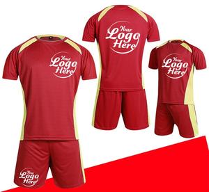 Camiseta de Fútbol Personalizada con Logotipo, de Alta Calidad, Transpirable, 100% Poliéster, Sublimada, para Entrenamiento Deportivo - Product Image 1