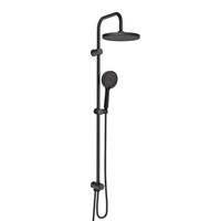 Ensemble de système de douche d'usine ensemble de colonne de douche de plafond noir salle de bain Douche Thermostat personnalisé pluie ensemble de douche complet complet