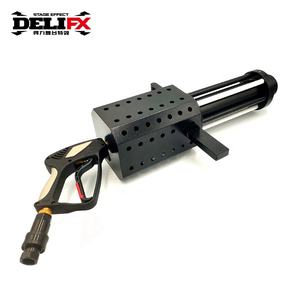 Atacado led luz gatilhar tipo pistola confetti lançador máquina com bateria recarregável <span class=keywords><strong>co2</strong></span> confetti jato máquina - Product Image 5