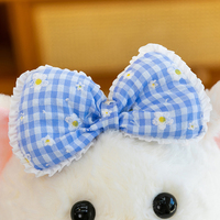 Peluche Westie de haute qualité, populaire, en stock, vente en gros, idéale comme cadeau de Noël ou de la Saint-Valentin pour adolescents et enfants