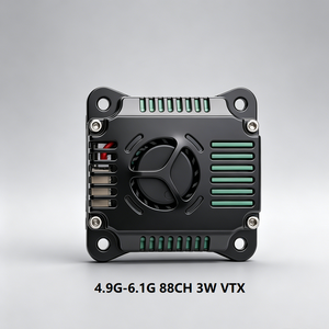 Transmisor FPV Profesional de 4.9-6.1GHz 3W, Interfaz Dual HD-TVI CVBS, Resistente a Temperaturas de -20~60°C ℃   Sistema FPV para Drones - Product Image 1