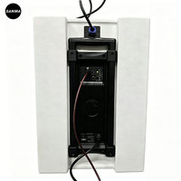 EVOX 12 Altavoz de Columna Activo, Sistema de Sonido Amplificado de 8 x 4 Pulgadas, Altavoces de 1400 W, Altavoces de Columna Amplificados Profesionales