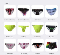 Maillots de bain pour hommes de haute qualité OEM à séchage rapide, personnalisables avec impression par sublimation - Options de logo/taille/impression