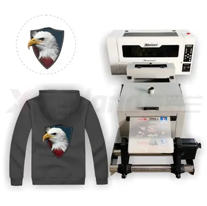 High quality a3 a4 thermal pet film dtf Label printer t-shirt apparel color printing