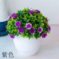 Mini plante en plastique artificiel avec Pot, 1 pièce, fausses fleurs, bonsaï pour décor de Table, maison