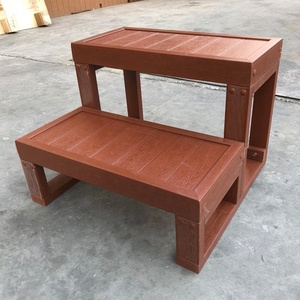 Escalier extérieur à quatre marches pour <span class=keywords><strong>spa</strong></span> avec main courante, échelle pour <span class=keywords><strong>spa</strong></span> à remous - Product Image 3