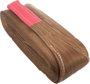 헤비 듀티 와이드 바디 플랫 웨빙 슬링 50t 40 톤 30 톤 용량 고강도 견인 슬링 - Product Image 4