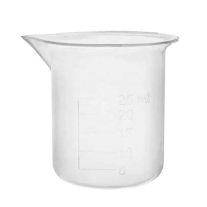 Labor Chemisch abgestufte Messbecher 100ml 250ml 500ml 1000ml Plastik becher ohne Griff - Product Image 5