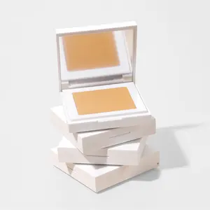 Phoera — poudre de cosmétique, emballage blanc, pour maquillage, avec 15 couleurs, sans finition mate, sans marque