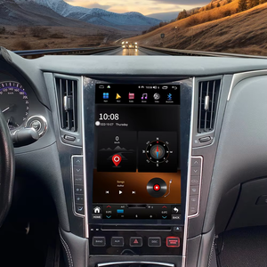 13.6 inch xe đài phát thanh GPS navigation cho Infiniti Q50 q50l Q60 2013-2019 player Android Car Stereo đài phát thanh GPS navigation đơn vị đứng đầu - Product Image 5