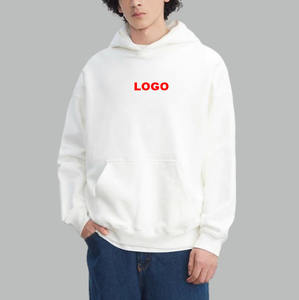 Sweats à capuche épais pour hommes 420 GSM sweats à capuche surdimensionnés épais polaire unie sweat à capuche unisexe pour OEM - Product Image 1