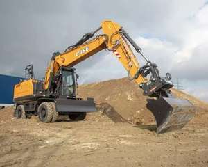 CASE WX210E Pelle hydraulique sur roues à quatre roues 30 tonnes 20 tonnes vente de composants pelle sur chenilles 10 tonnes PLC opérationnel - Product Image 5