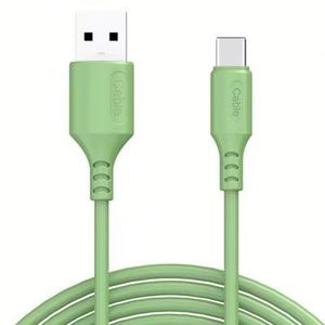Liquid Silicone <b>USB</b> Type C Cable 3A Micro <b>USB</b> Cable Fast Charge Mobile Data Cord - Product Image 3