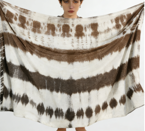 Sciarpa Sarong Stampata a Mano per Donne, Leggera e Traspirante, <span class=keywords><strong>Pareo</strong></span> <span class=keywords><strong>Lungo</strong></span> in Tessuto Rayon per Spiaggia Estiva - Product Image 4