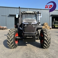 Tracteur agricole à roues diesel Yto 150 CV 4x4 à transmission par engrenages, certifié CE, machine agricole